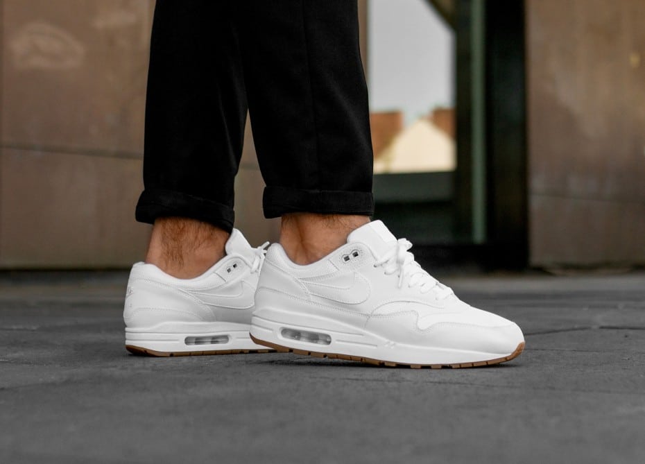 Air max best sale 1 full white